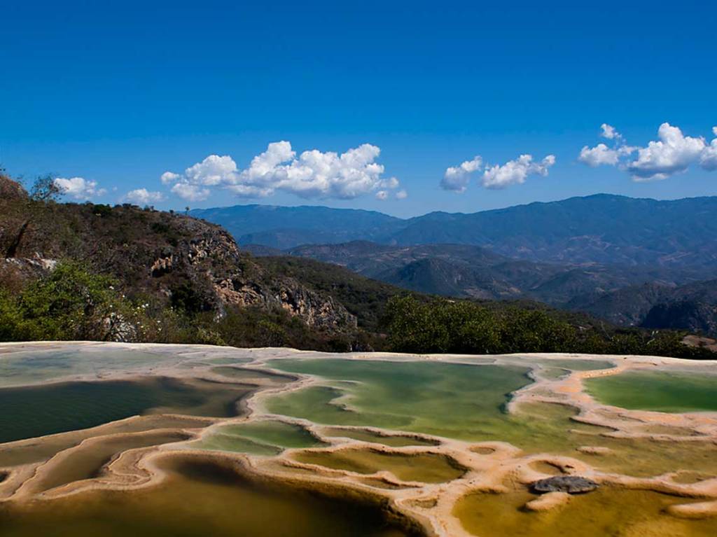 “Hierve el agua” en&nbsp;Oaxaca