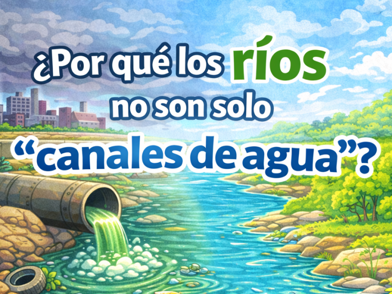 ¿Por qué los ríos no son solo “canales de&nbsp;agua”?