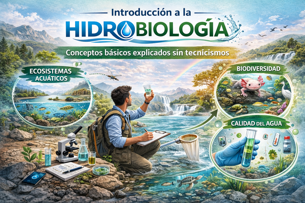 Introducción a la hidrobiología: conceptos básicos explicados sin&nbsp;tecnicismos