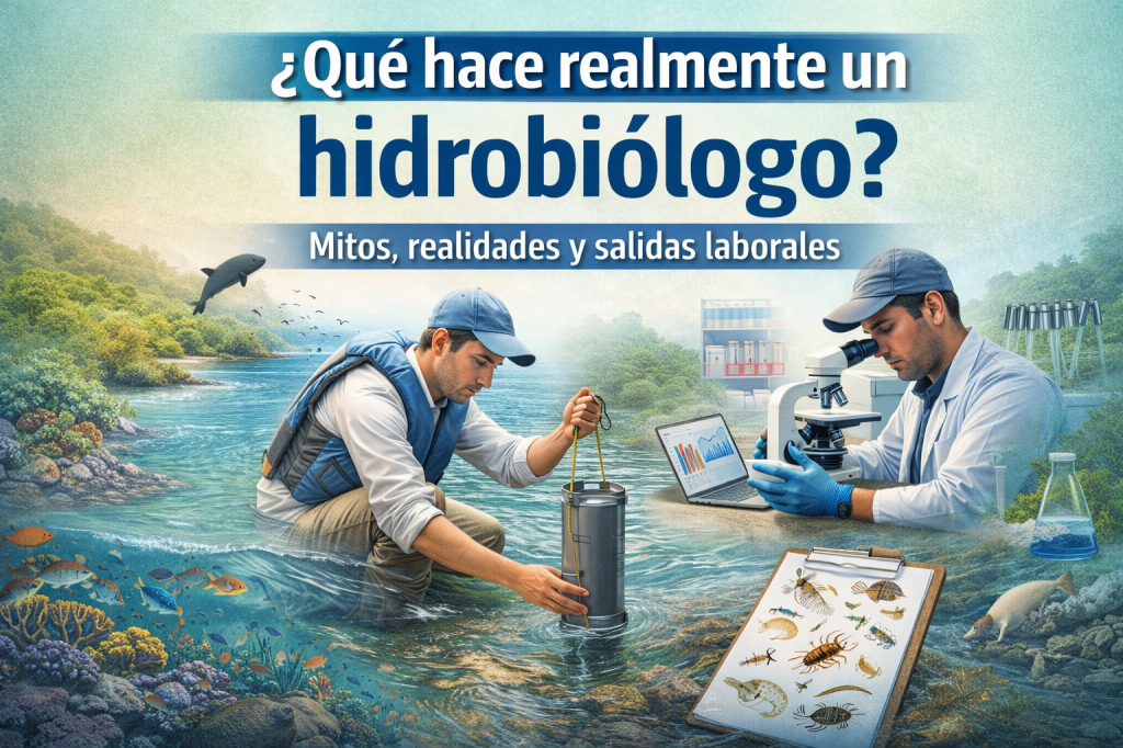 ¿Qué hace realmente un&nbsp;hidrobiólogo?