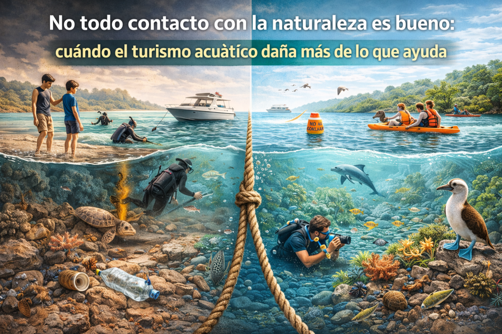 No todo contacto con la naturaleza es bueno: