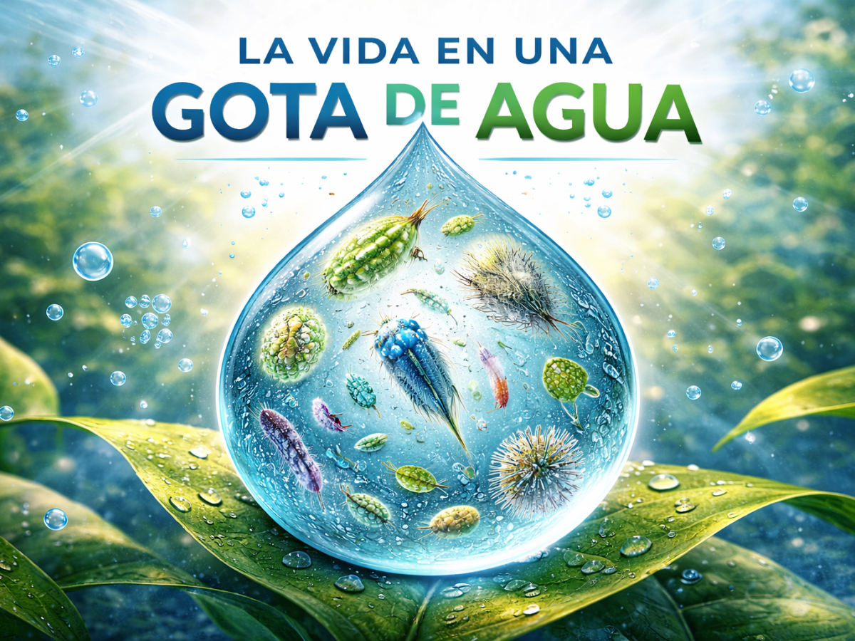 La vida en una gota de&nbsp;agua