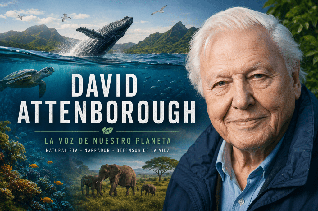 David Attenborough: la voz que enseñó al mundo a mirar la&nbsp;naturaleza